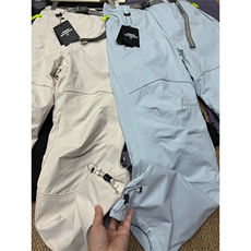 高品户外加绒加厚保暖防风防水登山冲锋裤滑雪裤男女A1230-P85，男装棉衣，星座1505
