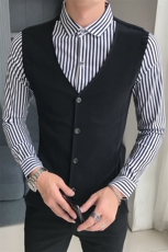 B216CS43常规P55加绒P652025秋装新款男假两件衬衫条纹衬衣，男装衬衫，电商B216（原B302）