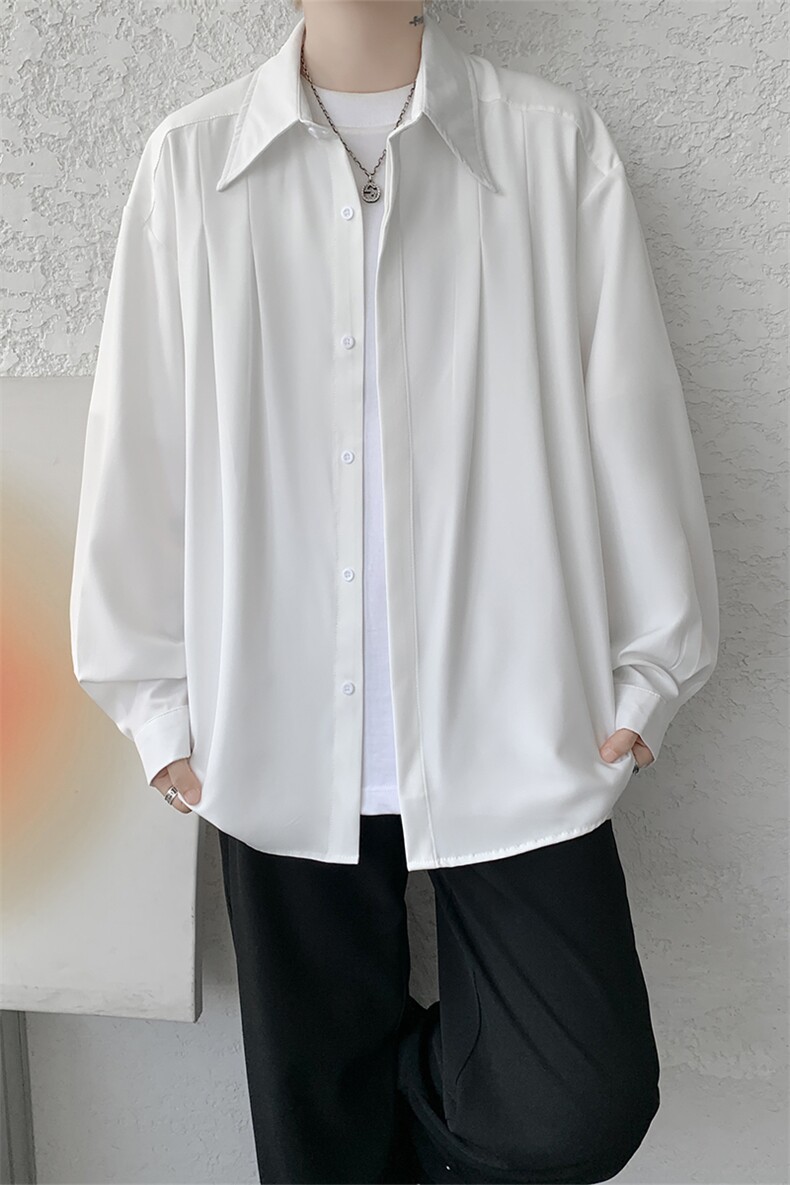 春秋男士衬衫外套韩版休闲长袖衬衫打底西装领四季可穿衬衫P45,男装T恤,电商B319