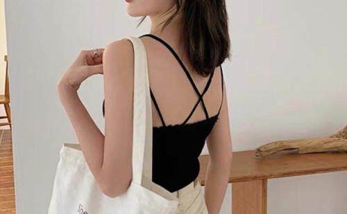 蕾丝花边美背款打底衫，女装，魅力元素