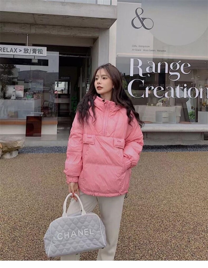 现货韩版羽绒服，女装羽绒服，悠奈尔