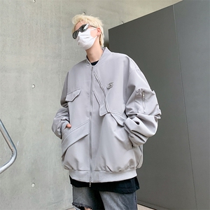 复古美式棒球服夹克外套JK07008-P60图片