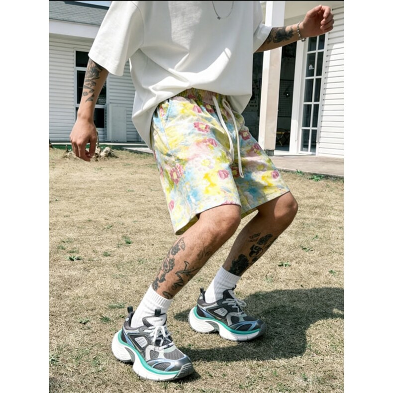 现货！多巴胺色彩短裤五分裤休闲裤短裤男A061-AD01611-特P30，男装牛仔裤，电商A061