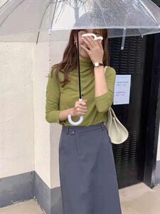 〖现货〗 羊毛半高领打底衫 秋冬单品之一图片