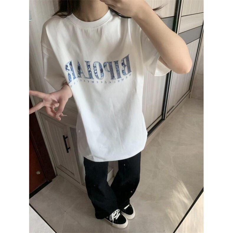 【有货】BK931CC-特P33无限循环碎花贴布短袖T恤男女,男装T恤,星座1007（原301D）