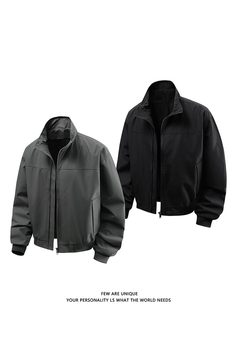 现货秋季新款美式飞行夹克男立领棒球服工装外套-A2198TP58无差价,男装夹克,电商B241