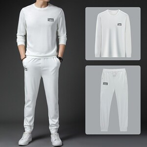 CAG102钱塘2020-2春秋季新款时尚休闲帅气中青年男士套装P97,男装休闲套装,钱塘207-2