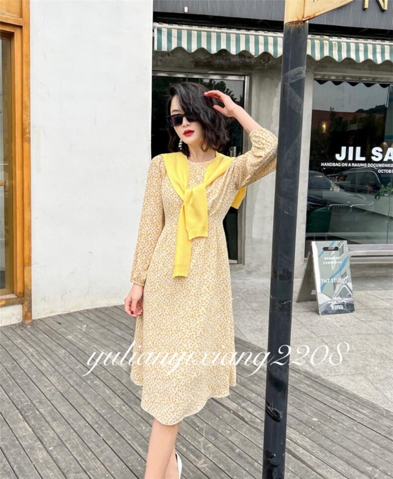 披肩连衣裙，女装连衣裙，雨恋依香(1F)