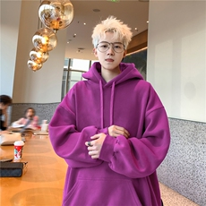 抖音供货2025春款美式华棉连帽卫衣A158-WY23-常规P38加绒P43，男装卫衣，电商A158