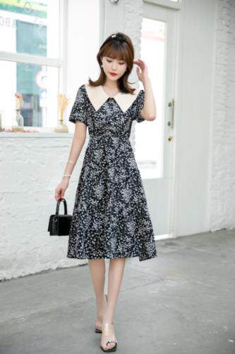 女人味十足连衣裙，女装连衣裙，英利伊人