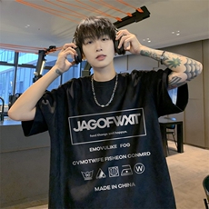 量大优供视频重磅麂皮绒短袖t恤男JT517-特p19，男装T恤，电商B371