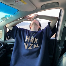 字母印花男生t恤短袖美式高街hiphop小领口半袖黑色重磅纯，男装T恤，星座218-1（原230）