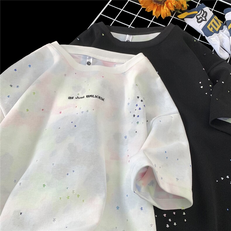 重磅280gT恤宽松短袖潮牌D329-QM901-P45-控68，男装T恤，电商D329