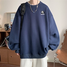 ！圆领卫衣男装港风长袖T恤男外套男WY178-P28，男装卫衣，电商B367