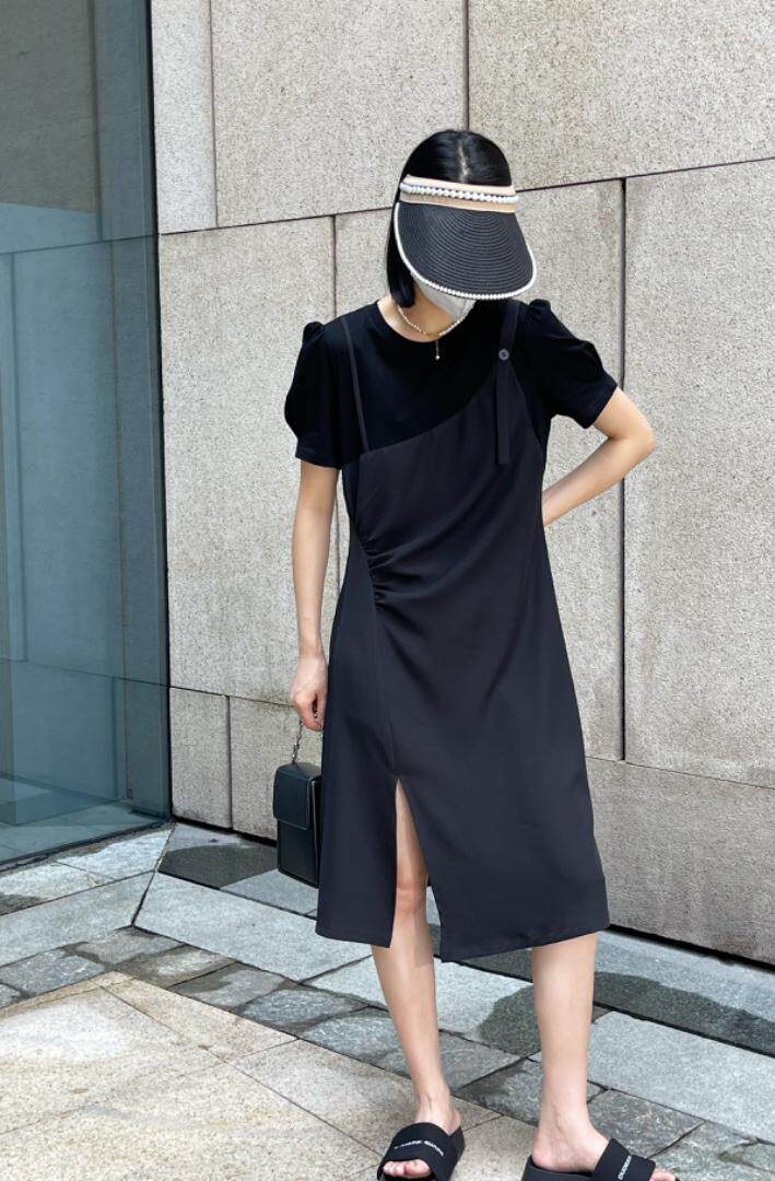 假两件连衣裙，女装连衣裙，雷洛奇丽