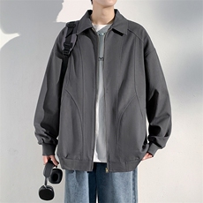 潮流宽松休闲外套上衣高街潮牌夹克A161-6768-P75，男装夹克，电商A161