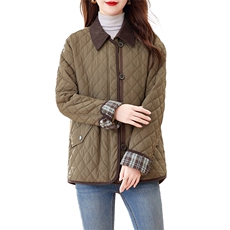 2024冬季新款时尚潮流女装棉服修身显瘦保暖外套，女装棉衣/棉服，姿萝菲
