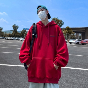 抖音得物供货 可提供视频 春装重磅美式宽松连帽卫衣DL2380图片