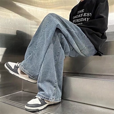 牛仔裤男春季潮大码休闲裤子高街N6011P38，男装牛仔裤，星座1116-2