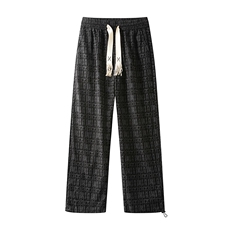YK86083-P30聚酯纤维秋季新款男士印花长裤，男装休闲裤，电商A086-1