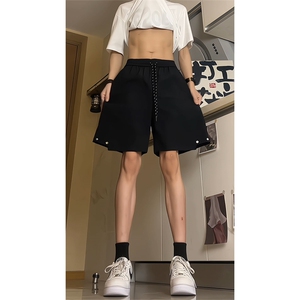 供视频 量大优夏季防水速干冲锋短裤情侣五分裤K835特P30图片