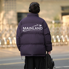 港风直播抖音高品质男面包服羽绒棉宽松外套棉衣M1053P90，男装棉衣，电商C408(原B339-1)