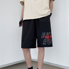 1港风休闲大码M-5XL运动5分原宿潮流五分裤男士中裤DK780P25控38，男装牛仔裤，星座226-2