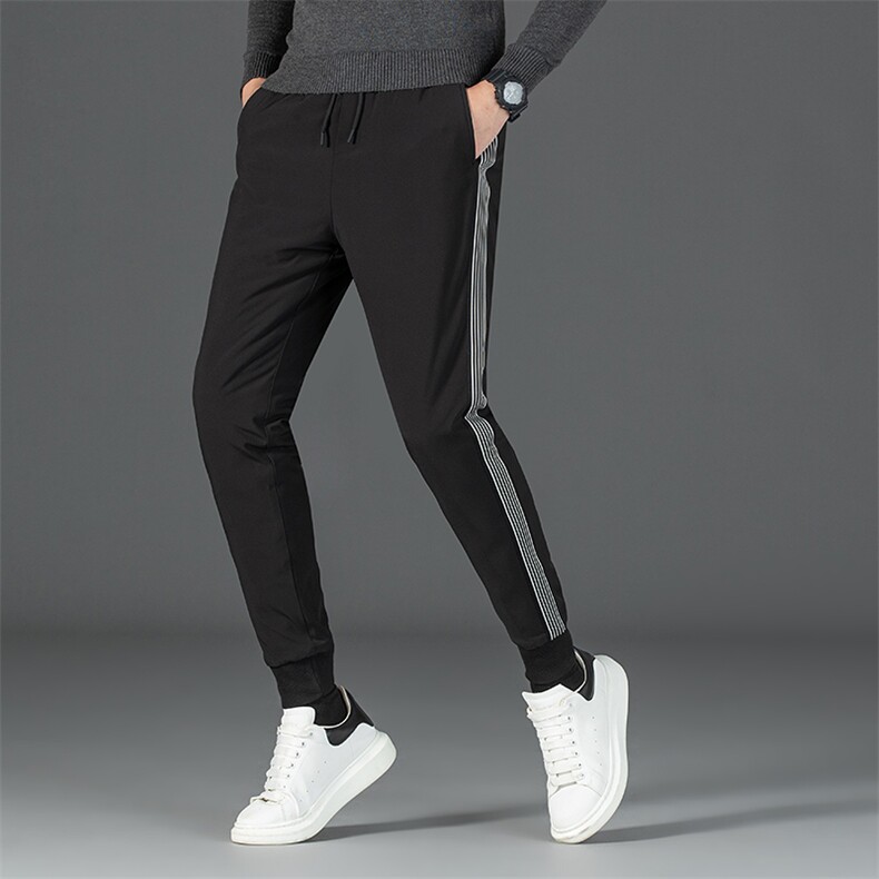 CY801钱塘2020-2冬季厚款商务休闲简约中年男士羽绒裤P95，男装棉裤，钱塘207-2