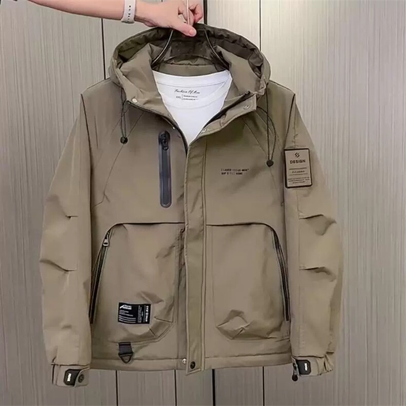 YR9220男士数据款冲风衣非标羽绒服现货,男装风衣,星座414（原B263）