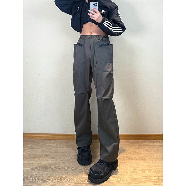 A178秋冬季新款美式休闲裤男直筒宽松XK415P50限价65,男装休闲裤,电商A178