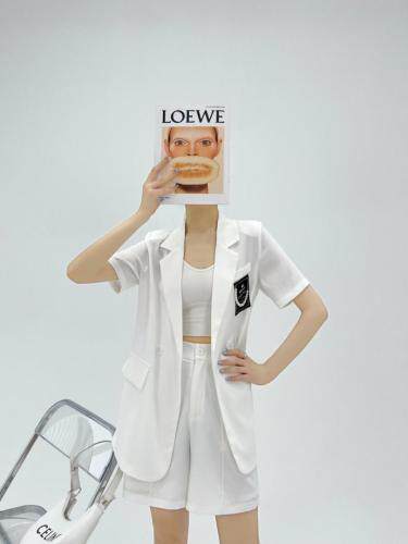 【现货】夏季新款短裤套装，女装职业装，宋都旗