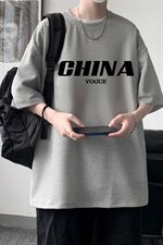 HT73001-P22华夫格t恤男短袖男大码五分袖大皂风，男装T恤，电商A040