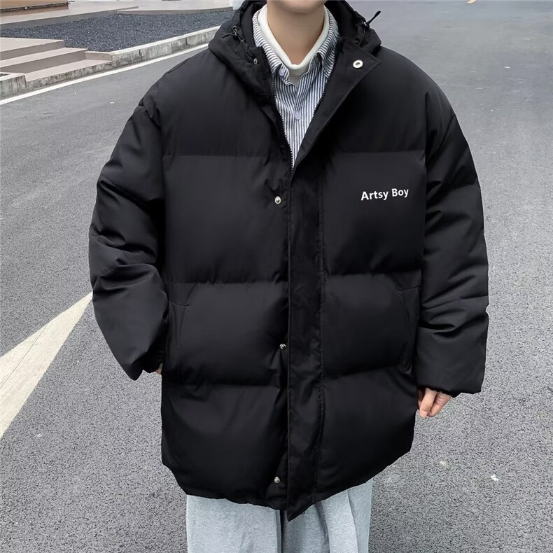 新款棉衣男冬季棉袄外套韩版潮流面包服 M808 P75图片