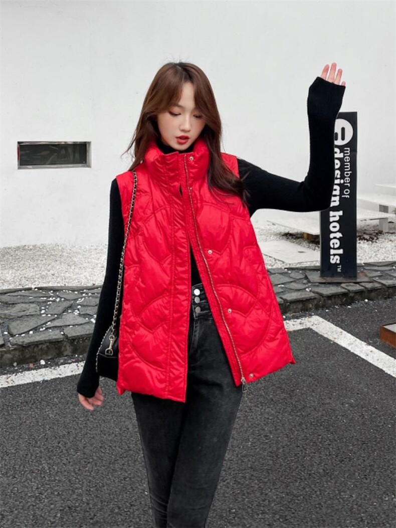 羽绒马夹，补单款，女装马甲，布人街