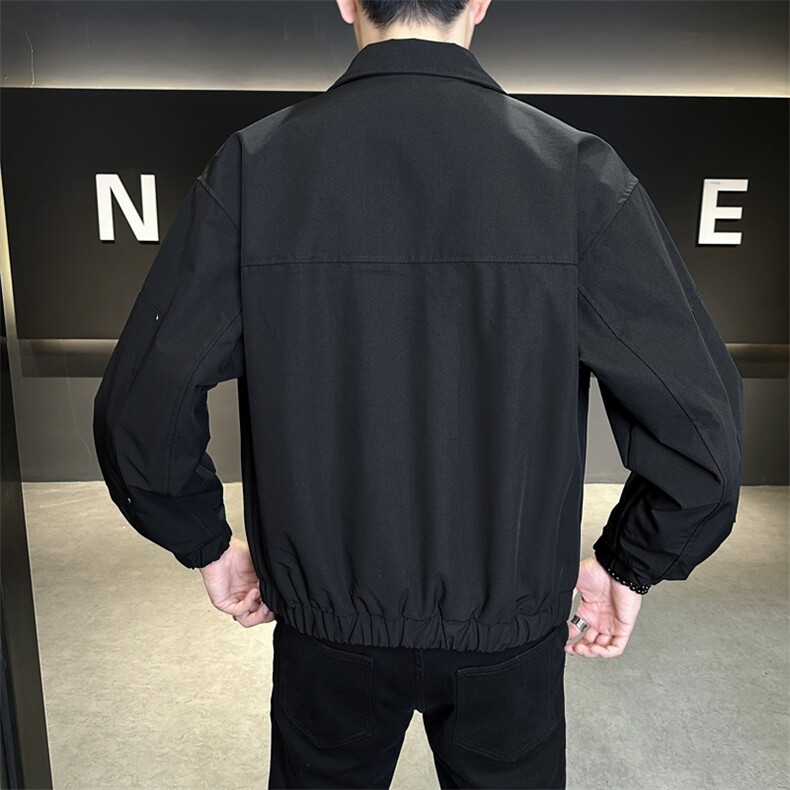 JK731-P702025秋季新款男士休闲夹克百搭潮流上衣外套,男装夹克,星座507A（原星座306B-2）