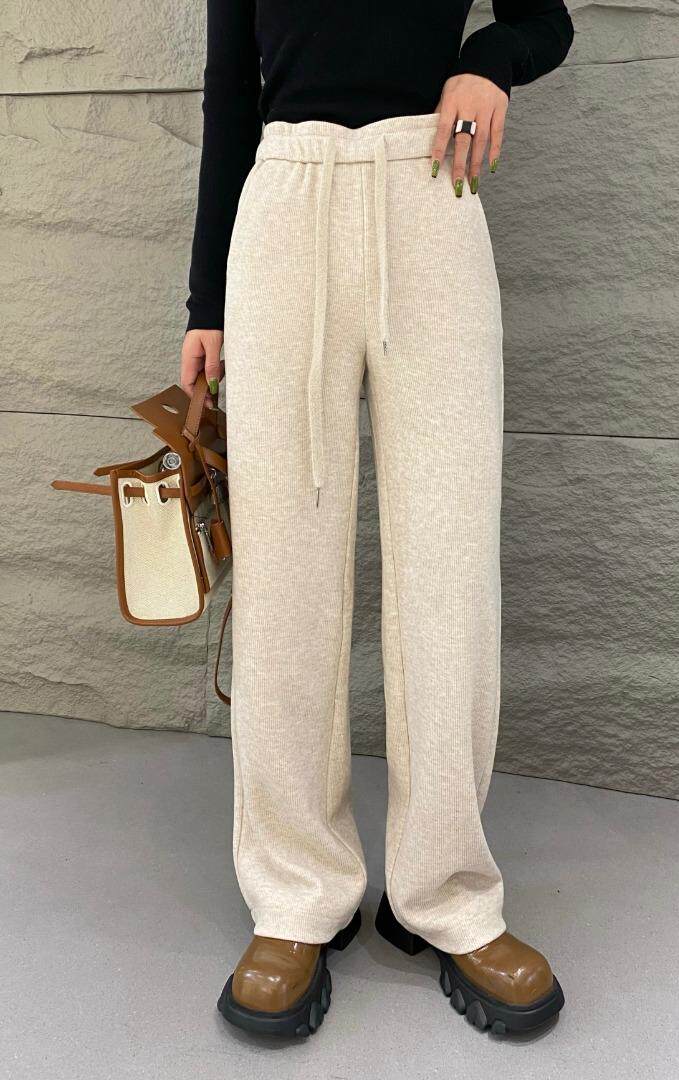 羊毛直筒裤，版型棒，质感好，其它，简 影