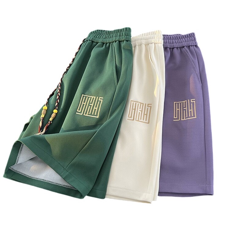 夏季新款男士风刺绣短裤高品质直播深度备货C208-6801特P30,男装牛仔裤,电商C208