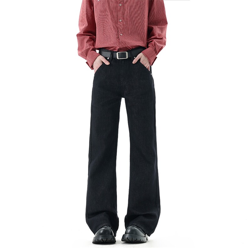 【现货】XZ1218BK5165特价P43大货刺绣微喇显高百搭牛仔裤，男装牛仔裤，星座1218（原611-3）