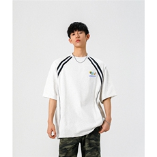1腊肠狗刺绣凉感速干美式潮牌大码M-5XL短袖T恤DX78019P35控58，男装T恤，星座226-2