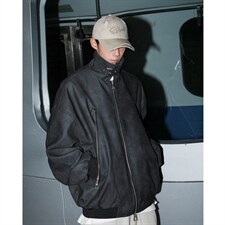 2026港风面料基布聚酯纤维PU皮衣大码M-5XL男JK77867P90控148，男装皮衣，星座227-7