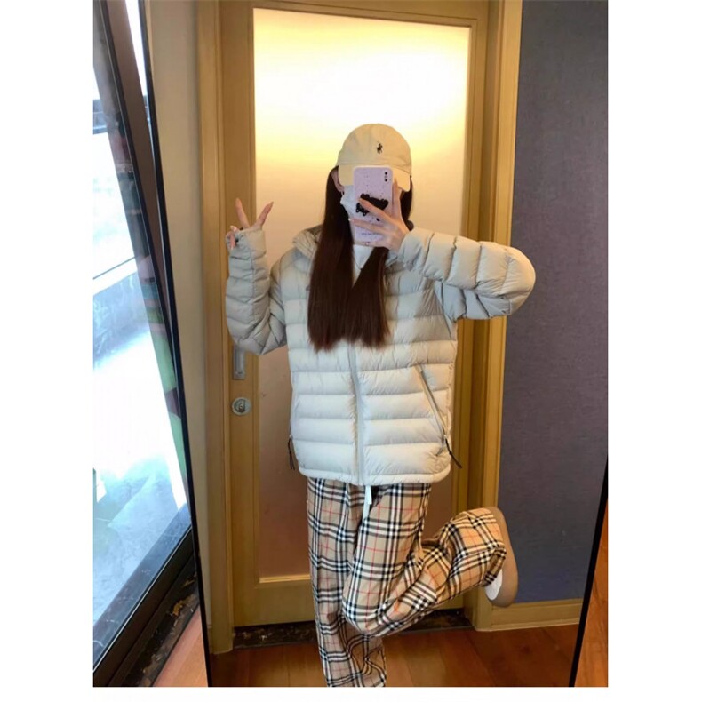 羽绒棉服女2025年新款冬季轻薄小棉袄高级感连帽复古美式加厚外套,男装棉衣,四季星座505