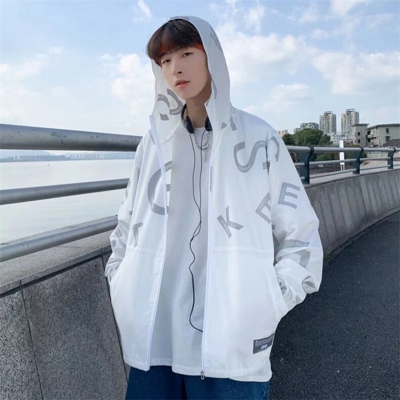 潮流夹克潮男春季防晒衣J1053P39,男装夹克,星座1116-2
