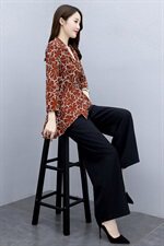2021春秋季新款时尚舒适休闲气质两件套，女装套装/套裙，魅影