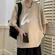 麂皮绒短袖t恤男大码半袖男JD82280-P25，男装T恤，电商A040