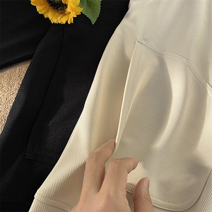 纯色开衫卫衣夹克外套男V领长袖男上衣服 JK6896/特P45 平铺3图片