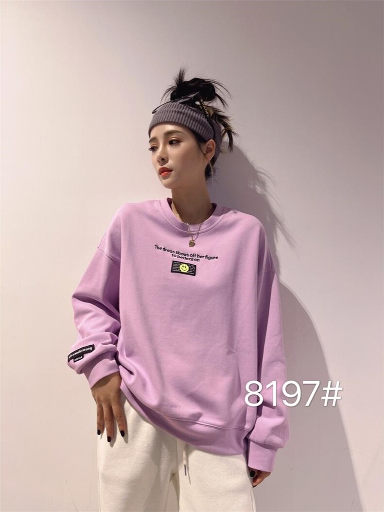 2022新款春款刺绣卫衣，女装卫衣/绒衫，柏旺阁