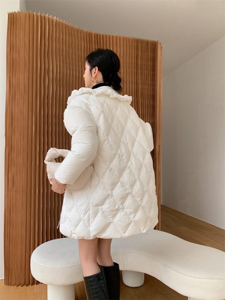 蝴蝶结羽绒服，女装羽绒服，LION&CAT(2F)