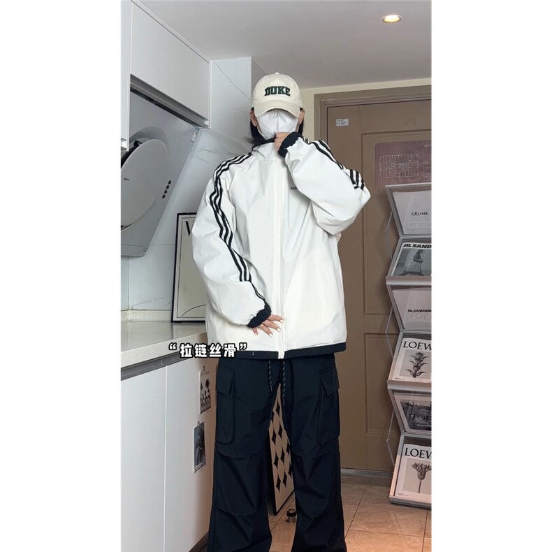 抖音现货双面穿满天星夹克外套冲锋衣棒球服JK2668-P65,男装夹克,电商基地A086