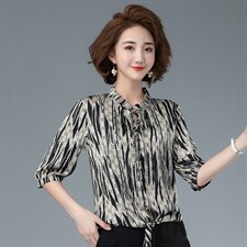 连衣裙气质木耳边拼接印花上衣2021夏季，女装连衣裙，余墨