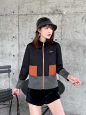 秋装新款：拼色休闲外套M一XXL，其它，拉思维加丝